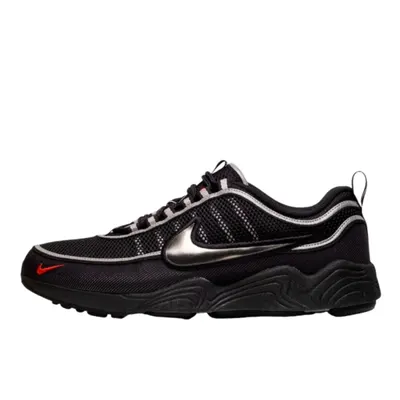 Air Zoom Spiridon Black Metallic Silver