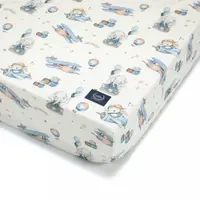 Cearsaf de pat din bumbac cu elastic La Millou Simbo S 120x60 cm