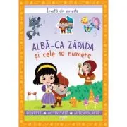 Invata din poveste. Alba-ca-Zapada si cele 10 numere