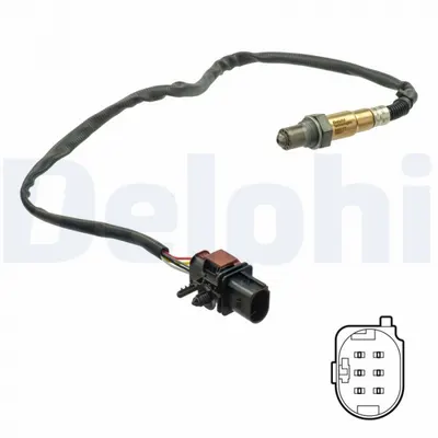 Sonda Lambda (670mm) Potrivit Ford C-Max Ii, Fiesta Vii, Focus Iii, Focus Iii Hatchback, Focus Iii Kombi, Grand C-Max, Kuga Ii, Puma, Tourneo Connect V408 Nadwozie Wielko 1.0-2.3 02.12