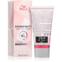 Wella Professionals Shinefinity Zero Lift Glaze vopsea de păr demipermanentă culoare 010/6 Lavender Flash 60 ml
