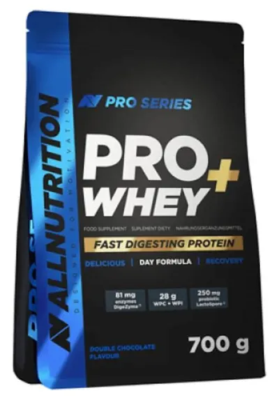 Pro Whey+, caramel sărat, 700 g, AllNutrition