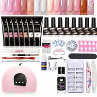 Kit Manichiură Unghii Ojă Semipermanentă Si Polygel ZH36