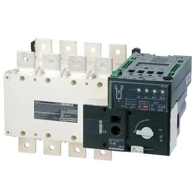 Pachet complet inversor de sursa automat Socomec ATyS g 4x250A cu accesorii montaj si protectie