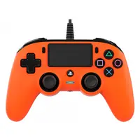 Controler Nacon Wired Compact PS4 Official COLOURED cu USB integrat, Portocaliu
