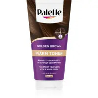 Schwarzkopf Palette Warm Toner Masca pentru nuanțe calde de păr maro culoare Golden Brown 150 ml