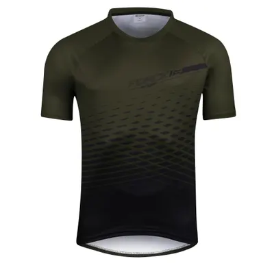 Tricou maneca scurta Force MTB Angle army XS
