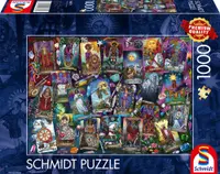 Puzzle Schmidt din 1000 piese - Cărți de Tarot misterioase