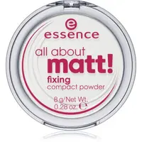 essence All About Matt! pudră transparentă compactă