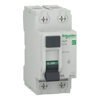 Easy9 Intreruptor diferential 2P AC 30 mA 25A
