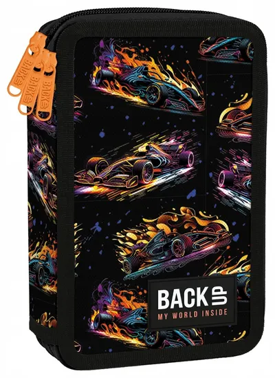 Penar echipat BackUp 8 EW - Neon Race, 3 fermoare