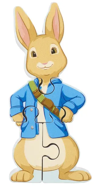 Puzzle din lemn Orange Tree Toys - Peter iepurele