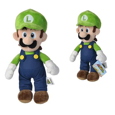 Figurina de plus Super Mario Luigi 30 cm