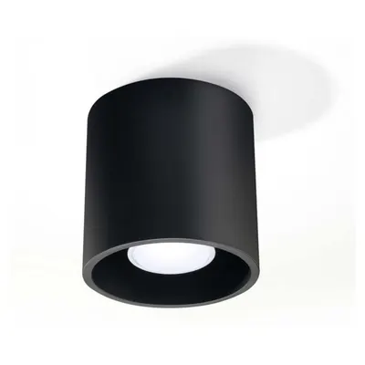 Plafonieră Sollux Roda, negru
