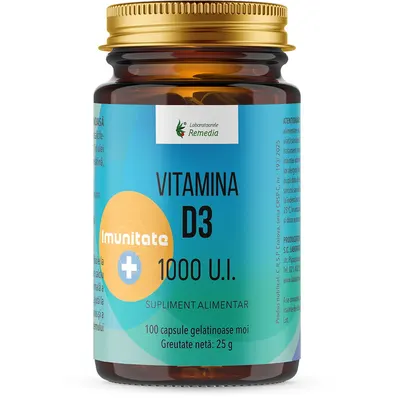 Vitamina D3 1000UI 100cps moi