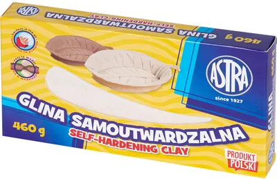 Argilă autoutilitară Astra - Albă, 460 g