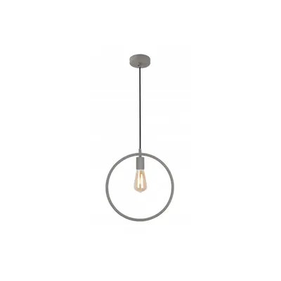 Lampa tavan - Ceiling fixture FIJA,2935, circle,AC220-240V,50/60Hz,1*E27, max.40W, IP20, Diameter31,5cm, single, grey