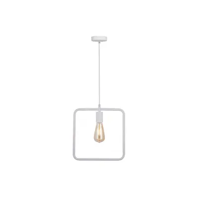 Lampa tavan - Ceiling fixture LIJA,2692,square, AC220-240V,50/60Hz,1*E27, max.40W,r.29cmx10cm,single, white