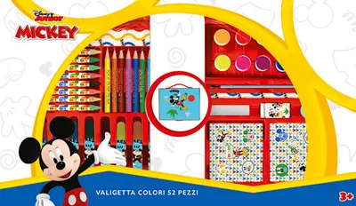Set de pictură Disney - Mickey, 52 articole