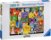 Puzzle Ravensburger din 2000 de piese - Pokemon