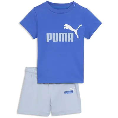 Echipament copii Puma Minicats Ess Tee And Shorts Set Inf 68628550