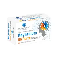 Magnesium B6 Forte No Stress, 30 capsule gastrorezistente, BioSunLine