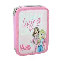 Penar echipat cu 2 compartimente, Barbie, Living the Dream