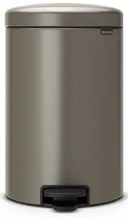 Coș de gunoi Brabantia - NewIcon, 20 l, Platinum