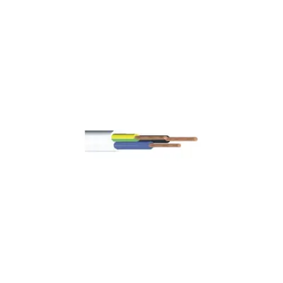 Cablu flexibil cupru 5x16mm alb