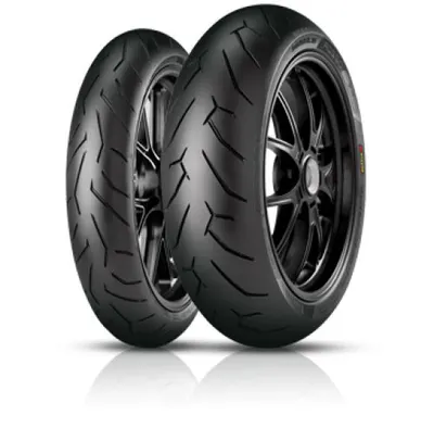 Pirelli Diablo Rosso II ( 180/55 ZR17 TL (73W) Roata spate, M/C )