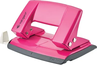 Perforator Kangaro Aion - 10G, 10 foi, roz