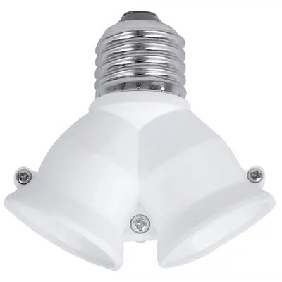 Adaptor Dulie 1xe27 la 2xe27
