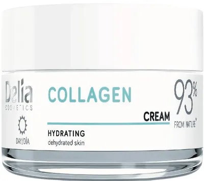 Delia Cremă hidratantă pentru față cu colagen, 50 ml