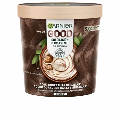 Vopsea permanentă, Garnier, Good Café Brown Nº 5.0, 1 bucată
