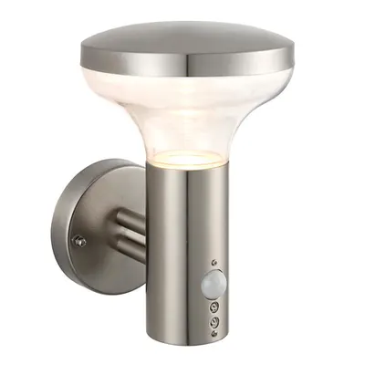 Aplica pentru iluminat decorativ exterior, Roko PIR 1lt wall IP44 4.6W cool white