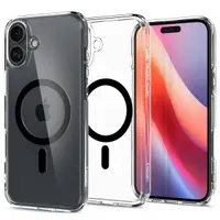 Husa MagSafe pentru Apple iPhone 16 Plus, Spigen, Ultra Hybrid, Neagra ACS08076