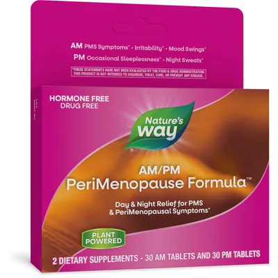 AM/PM PeriMenopause Formula 60tb Secom,