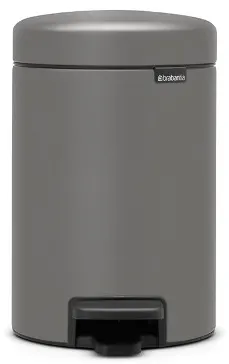 Coș de gunoi Brabantia - NewIcon, 3 l, Mineral Concrete Grey