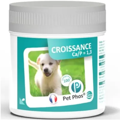 Pet Phos Vitamine Caine Croissance Ca/P=1.3