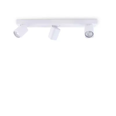 Lampa cu montaj pe tavan Rudy pl3 square Alb