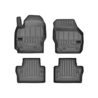 Covorase auto (set, pvc cauciuc, 4 bucati, culoare negru) VOLVO V70 III dupa 2007