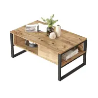 Masuta de cafea ML34-A, pin atlantic, 100x59,7x44,4 cm
