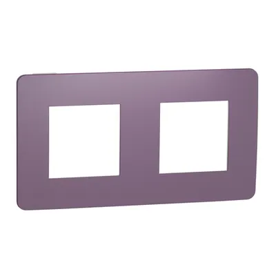 Placa ornament, Unica Studio Colsau, doua module, plum
