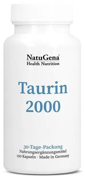 Taurin 2000, 120 capsule, NatuGena