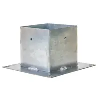 Suport Metalic pentru Stalpi din Lemn, 120 x 120 mm
