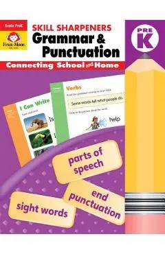 Skill Sharpeners Grammar and Punctuation, Grade Prek
