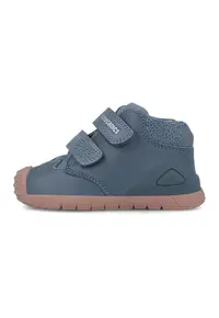 Pantofi uni cu velcro - Albastru ultramarin