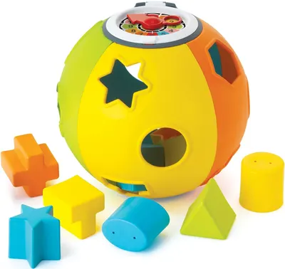 Jucărie pentru bebeluși Infantino B Kids - Minge sortatoare