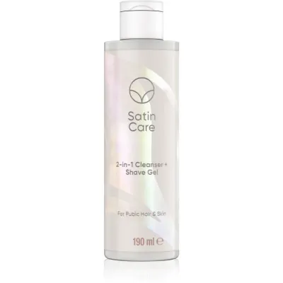 Gillette Satin Care For Pubic Hair&Skin gel pentru bărbierit pentru ajustarea liniei bikinilor 190 ml