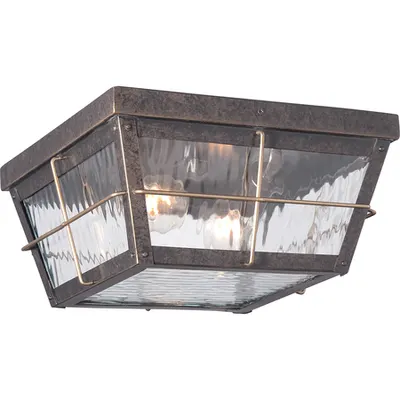 Corp de iluminat decorativ pentru exterior, Cortland 2 Light Outdoor Flush Mount